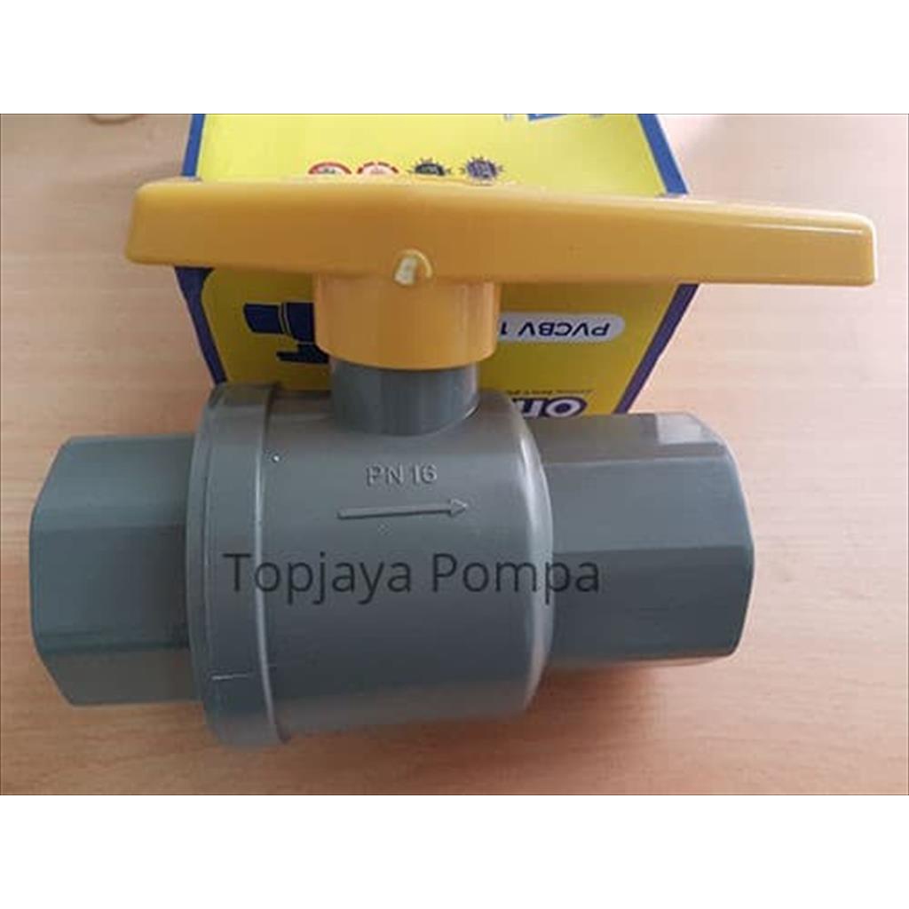 BALL VALVE PVC ONDA PVCBV  1 1/4&quot;