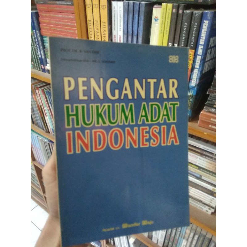 

BUKU PENGANTAR HUKUM ADAT INDONESIA-VAN DIJK - MANDAR MAJU