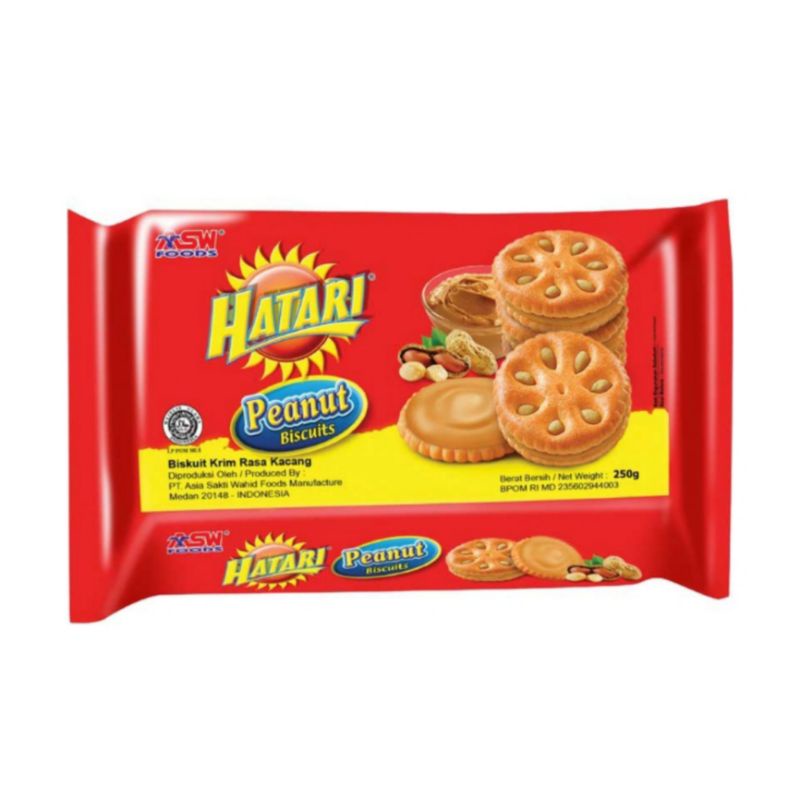 

HATARI Peanut Biscuit 250 g