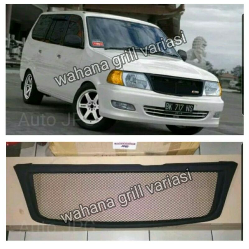 Grille gril kijang LGX Th 2002-2003 Model jaring sporty