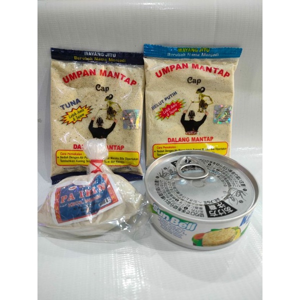 Paket Umpan Dalang Mantap Tuna Dan Belut Putih