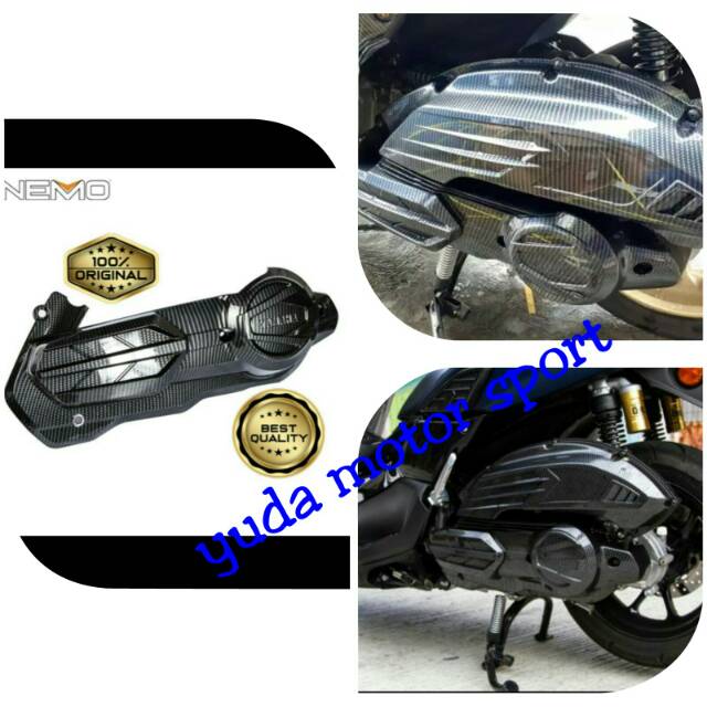 Variasi Nmax N max 2020 tutup / cover cvt Nmax N max 2020 carbon karbon