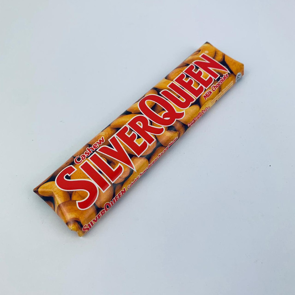 SilverQueen Milk Chocolate Cashew / Cokelat  / 25g