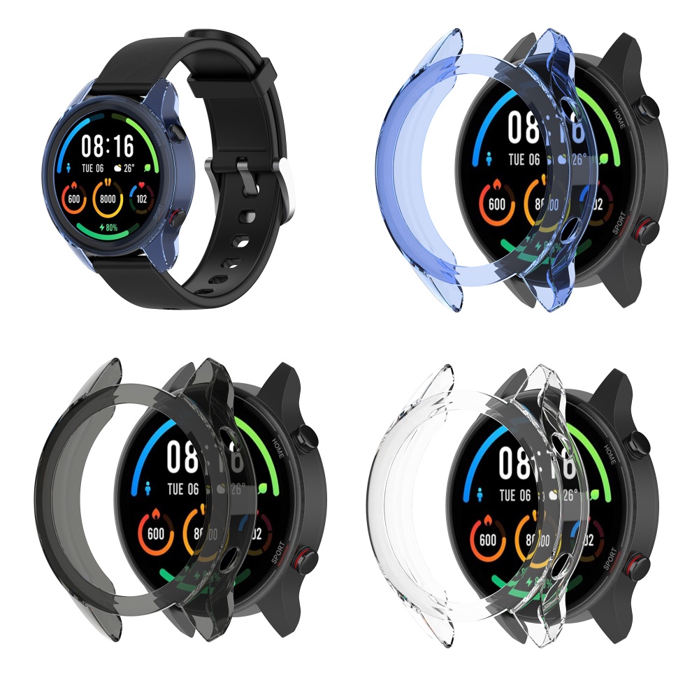 Watch Case for Mi Watch Color Protective Soft Cover Frame Bezel Protector