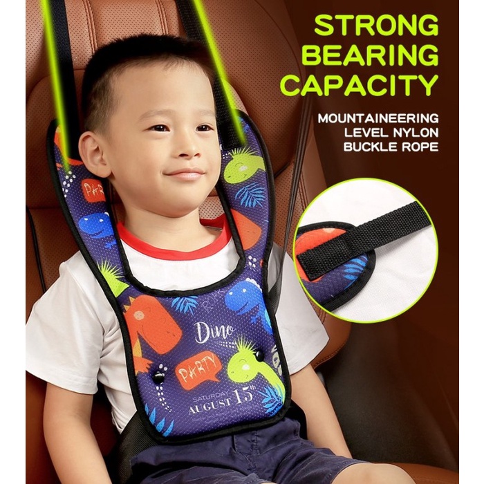 Kids Additonal Safety Belt Tambahan Penahan Sabuk Seat Pengaman Mobil Anak