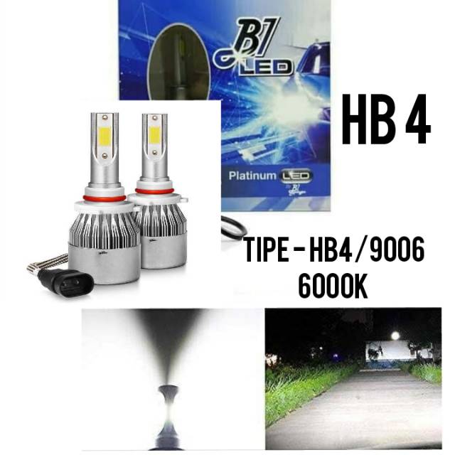 Bulb hid led hb4 9006