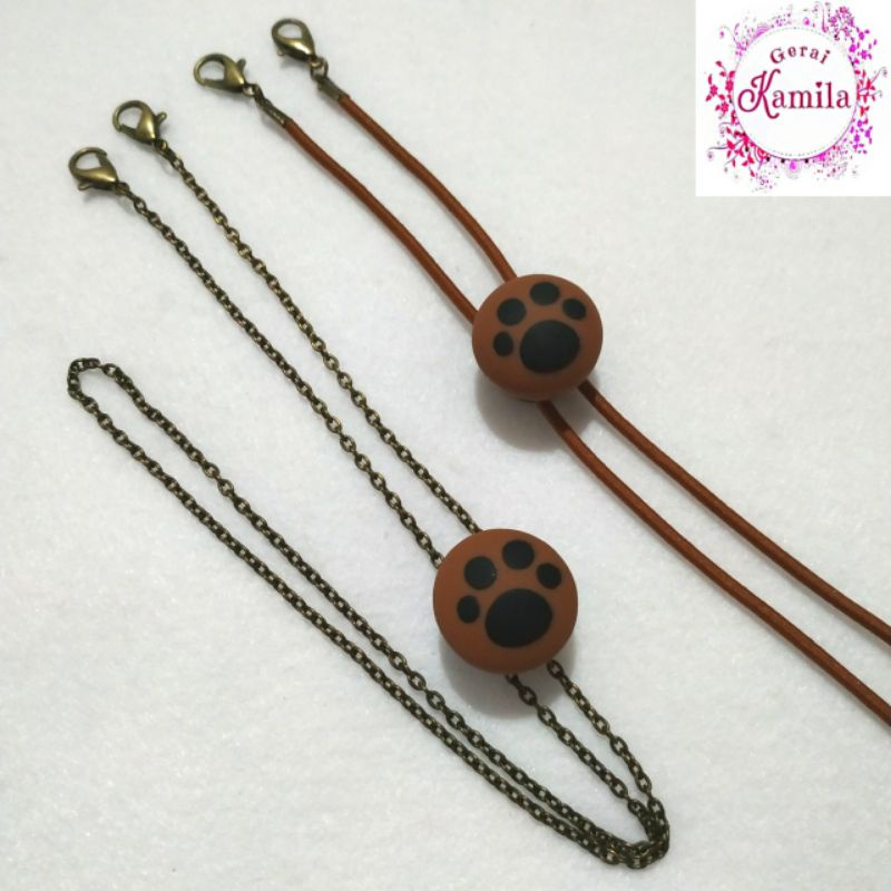 tali kalung masker pria wanita rantai masker anak dewasa cewek cowok