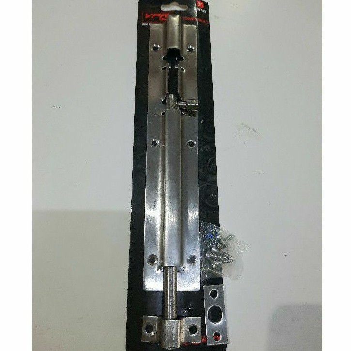 Slot pintu stainless 8 inch panjang bagus slot stenlis 8" kunci pintu grendel pintu stainless