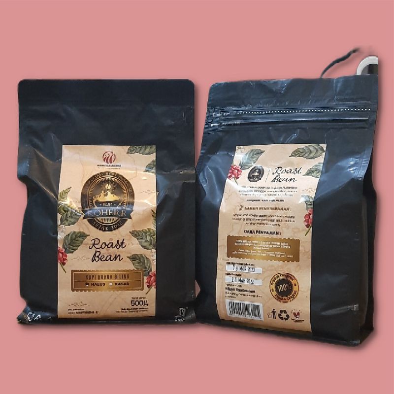 

KOPI KOHERR Bubuk Kopi Bubuk KOHERR Robusta Siantar Medan Sumatera 500g 500 g