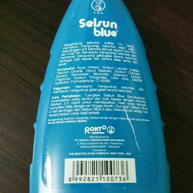☃Cutezz_Ching1☃Selsun Blue Hair Care Shampoo - shampo anti ketombe - shampo perawatan rambut