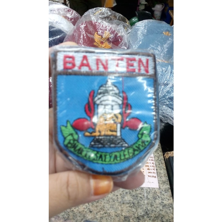 Badge/bet Pramuka BANTEN bordir