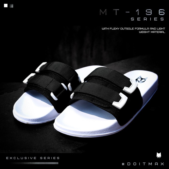 Unik Sendal Pria Maximall MT-196 White series - 39 Terlaris