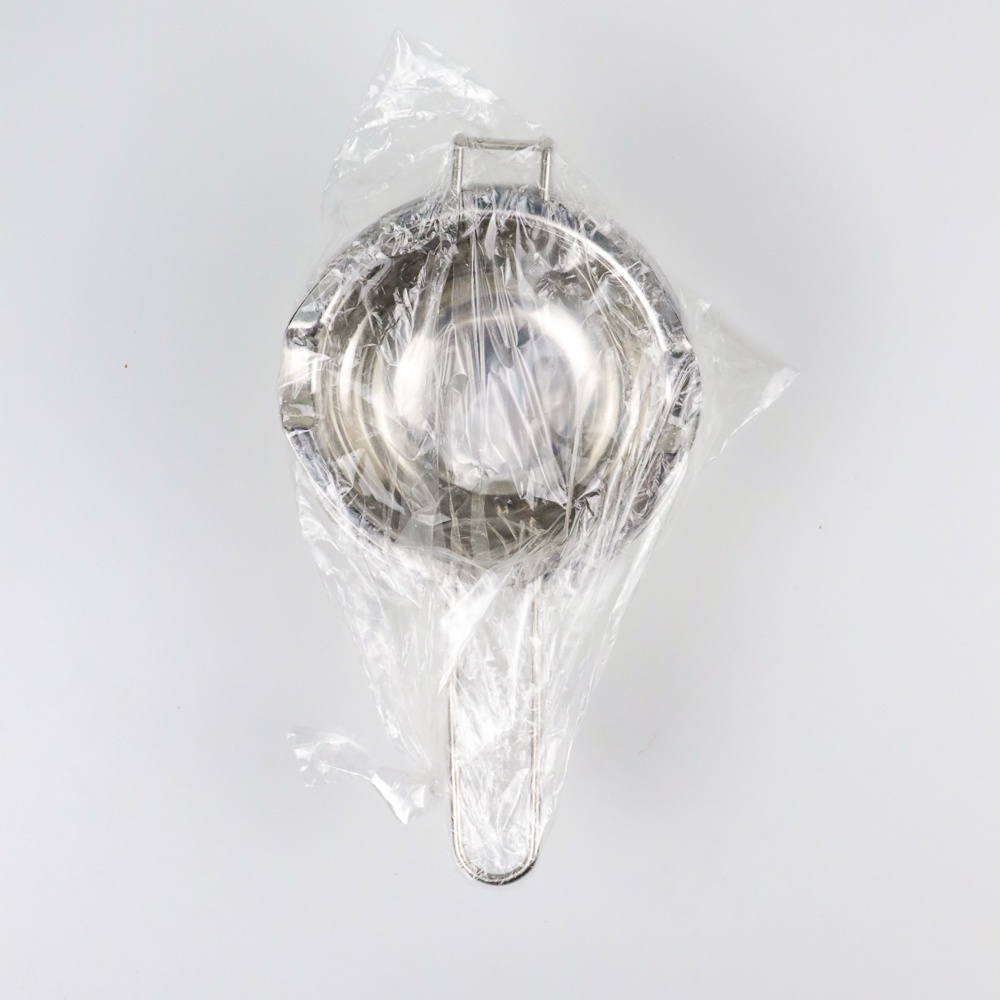 One Two Cups Set Melting Pot Panci Leleh Keju Coklat Stainless 2PCS 400ML- JS33 - Silver