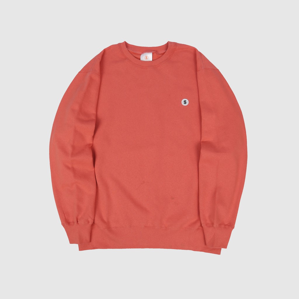 peach sweater