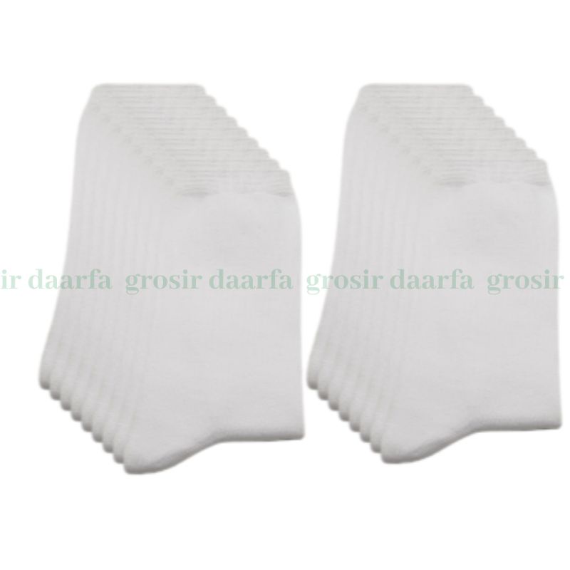 KAOS KAKI SEKOLAH PUTIH POLOS SD SMP SMA
