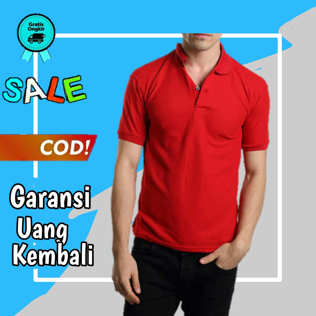 baju kaos berkerah pria baju kaos pria keren baju kaos pria dewasa baju kaos kerah pria KE86