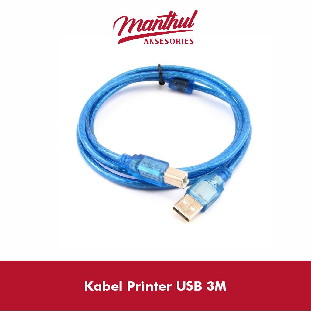 Kabel Printer USB 3M