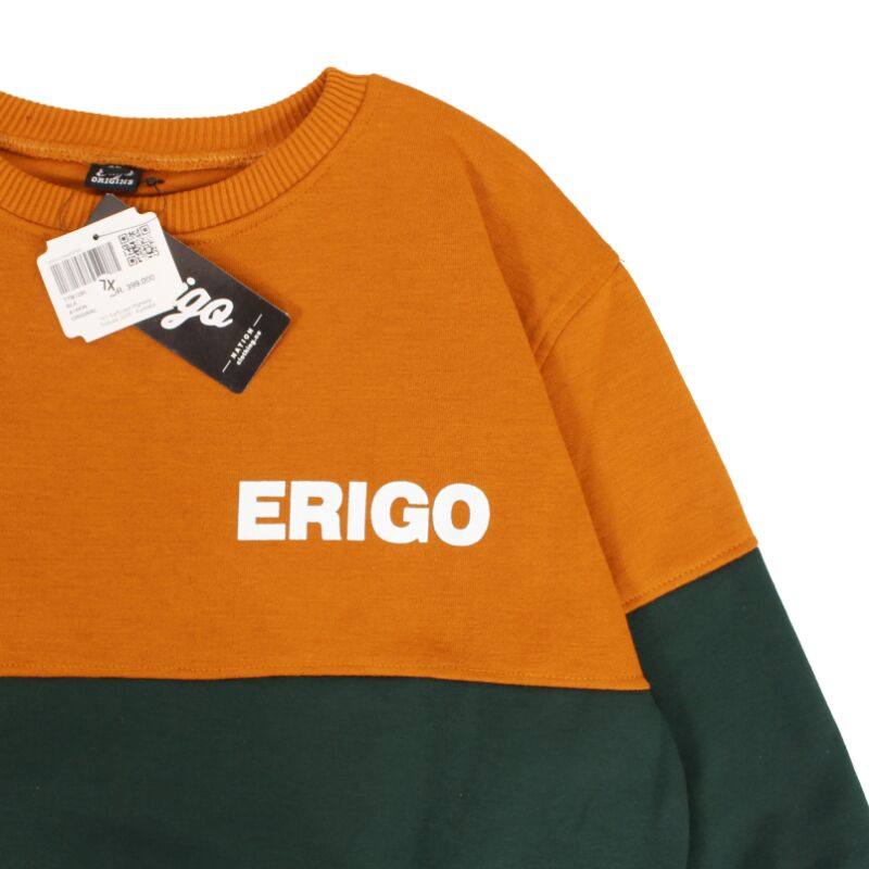 Crewneck Erigo Sweater Pria Sweatshirt Unisex