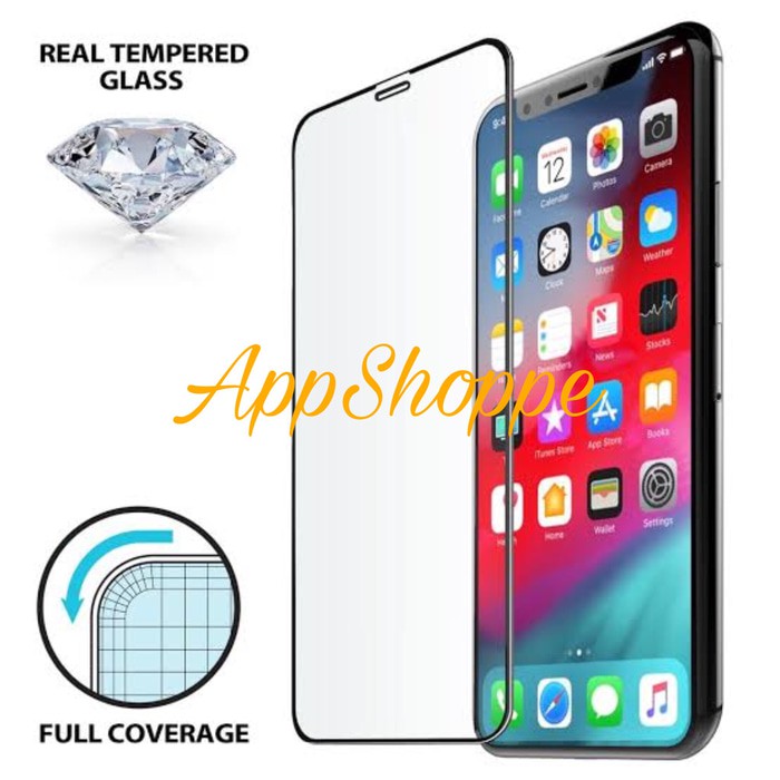 Tempered Glass Screen Protector Full Coverage for Apple X XS XS Max