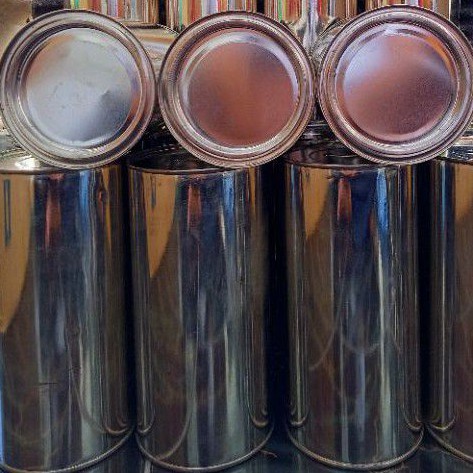 Celengan Kaleng Extra Jumbo Buka Tutup Bawah Polos (Ukuran XL)