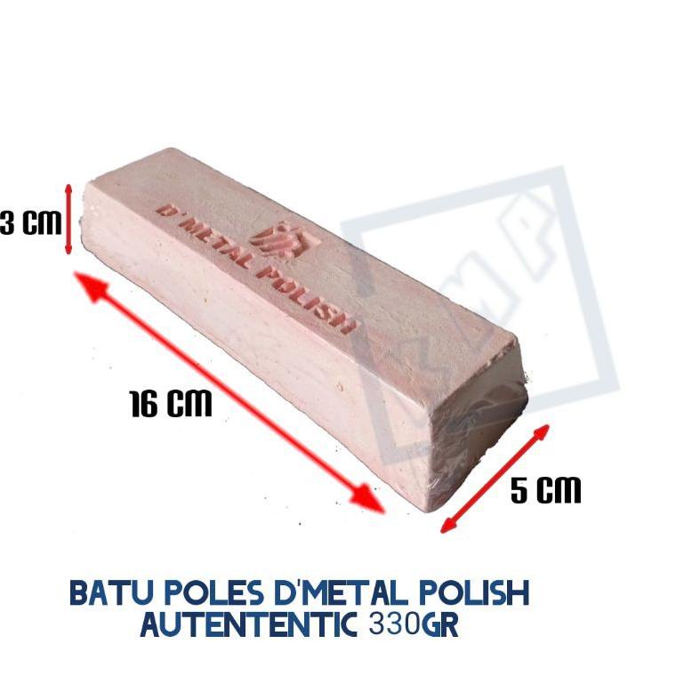 [KODE PRODUK MW0B09948] BATU POLES DMP AUTENTIK 330gr