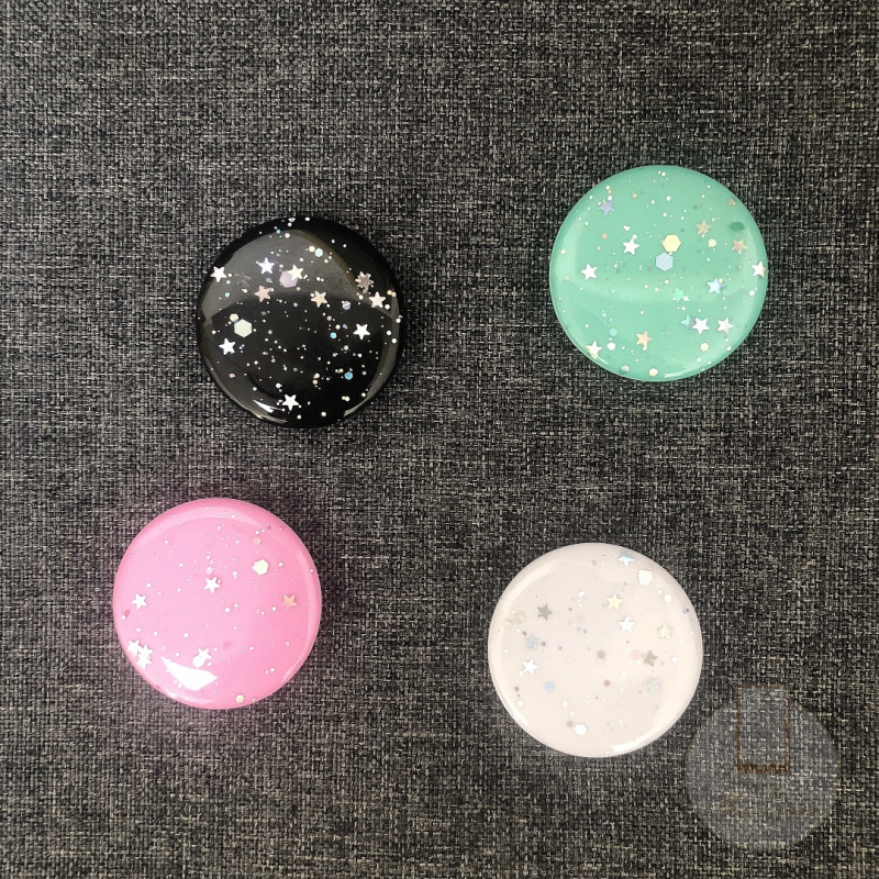 Bracket Finger Holder 3D Popsocket Luxury Liquids Glitter Bling Phone Holder Pop Socket for Phone Stand