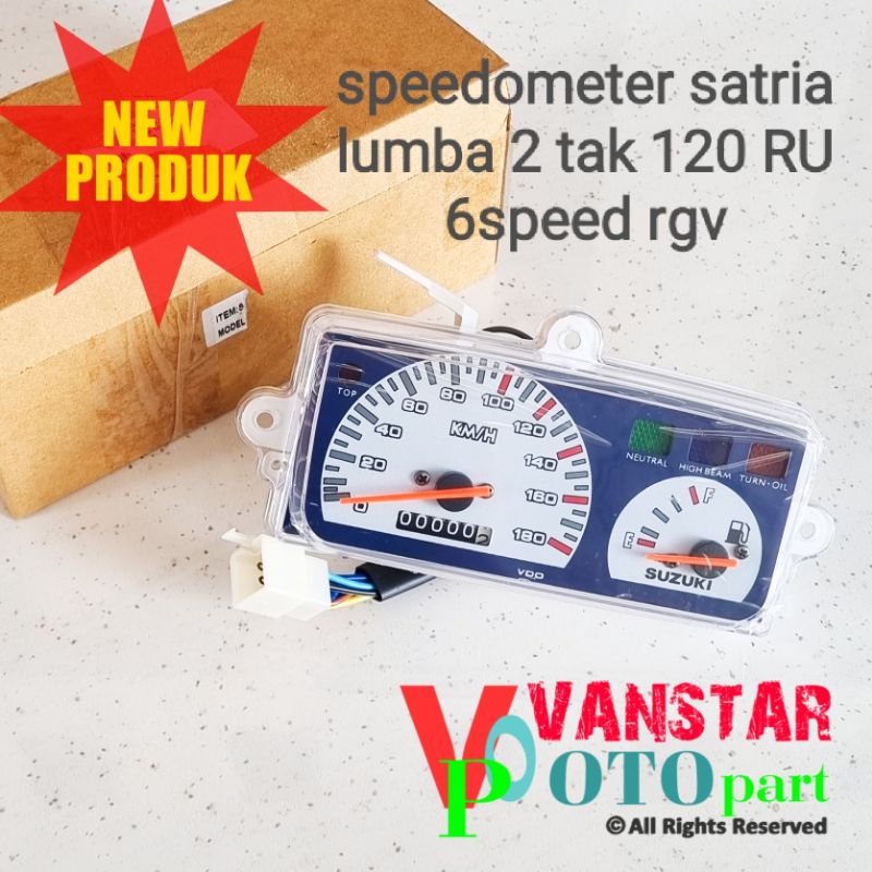 speedometer spedo satria lumba 2 tak