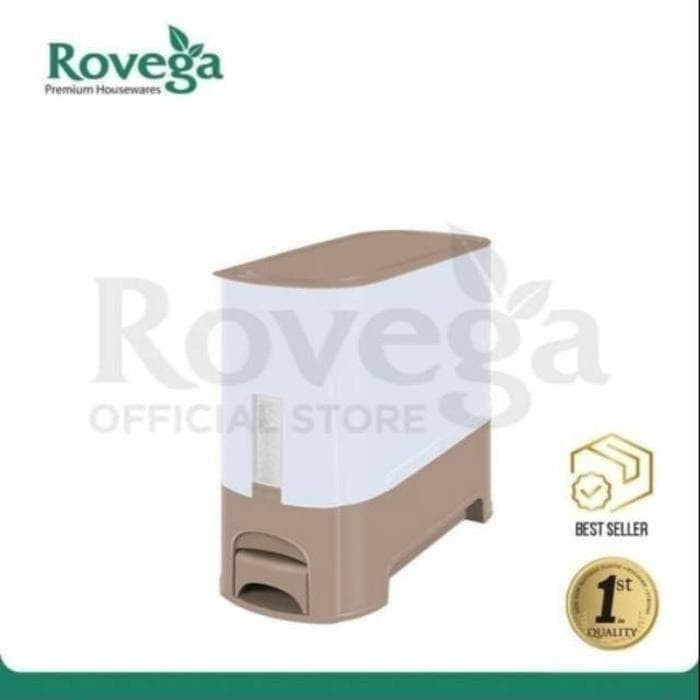 ROVEGA RCB 05 CB- Tempat Beras 5 Kg / Rice Box Wise Dispenser 5 kg