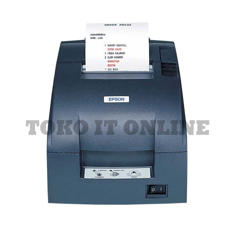 PRINTER DOT MATRIX EPSON TM-U220B USB/SERIAL/LAN AUTOCUTTER PRINTER POS TMU220B CETAK STRUK KASIR GOJEK PARKIR GARANSI RESMI EPSON