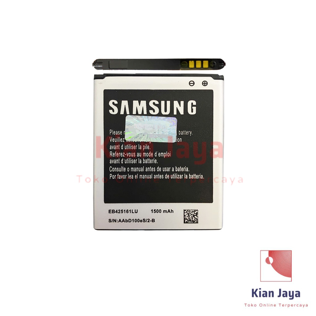 Baterai Samsung Galaxy S3 Mini i8190 Ace 2 i8160 J1 Mini Prime J106 Batre Batrai Battery Hp EB425161LU Ori