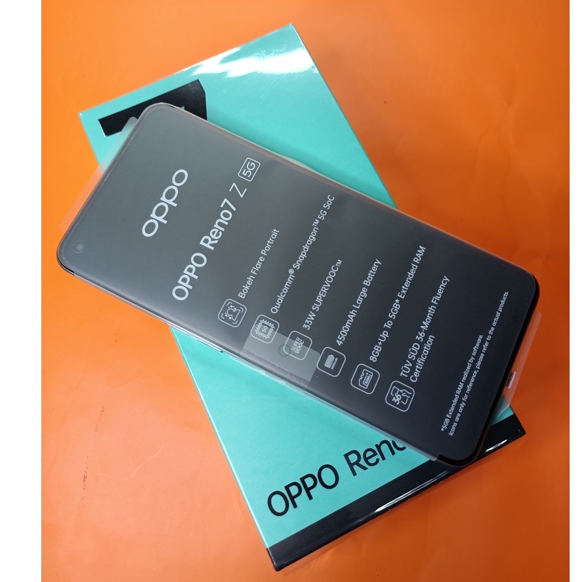 Hp Oppo Reno 7 Z 5G 8/128 GB Bekas Mulus Kondisi 99,99%