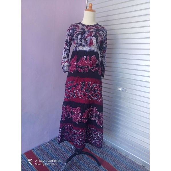Gamis canda batik tuban (M)
