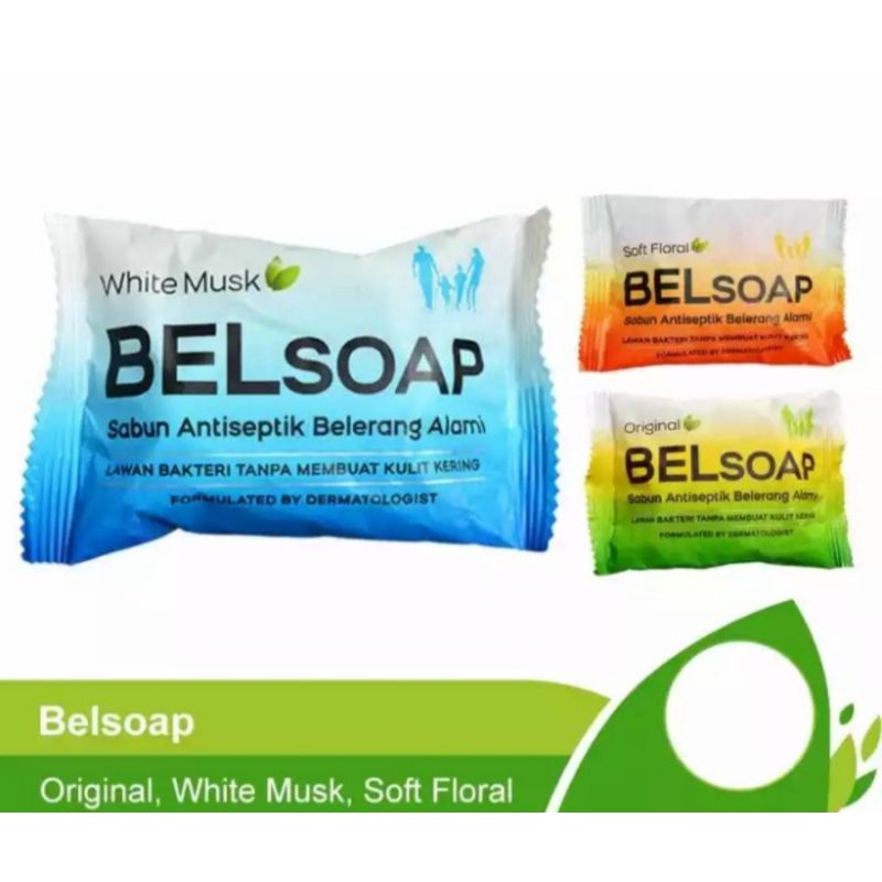 Bell Soap Sabun Belerang Bar 65gr Sabun Antiseptik