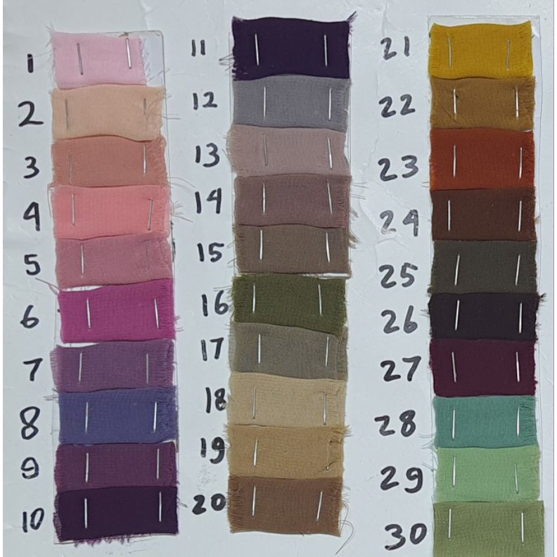 Sifon silk / sifon arab / chiffon silk