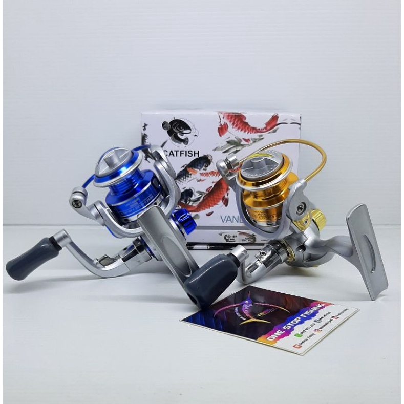 Reel one way Catfish Vandyke 500