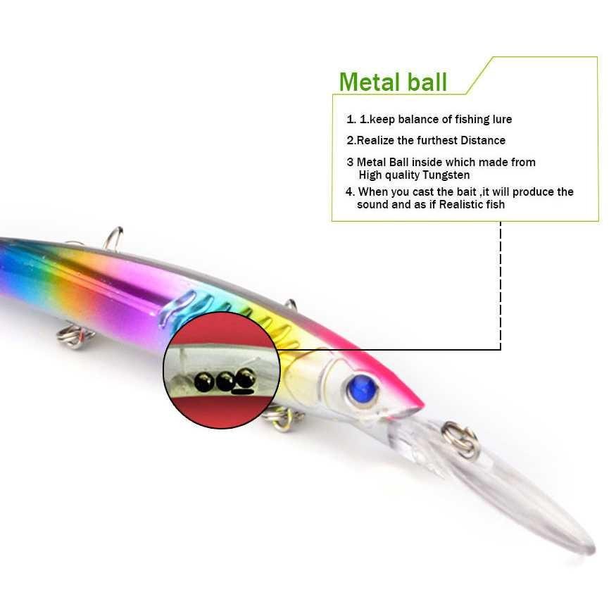 Proberos Kail Pancing Model Ikan - Multi-Color