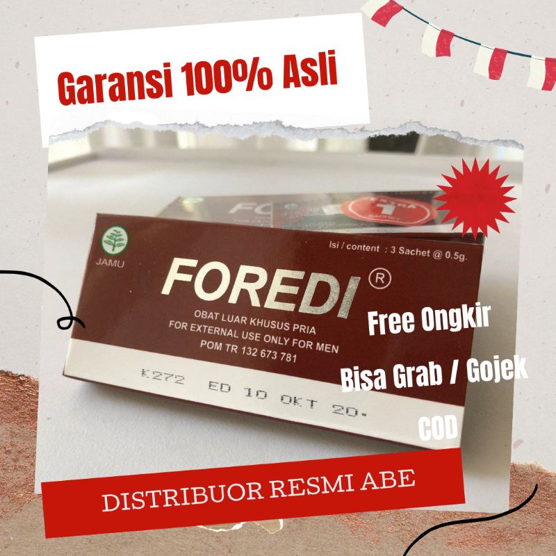 Foredi Gel Original Asli Resmi Dokter Boyke