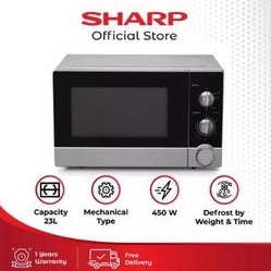 Sharp Microwave manual Oven Low-Watt 450watt  23L R-21D0(S)IN