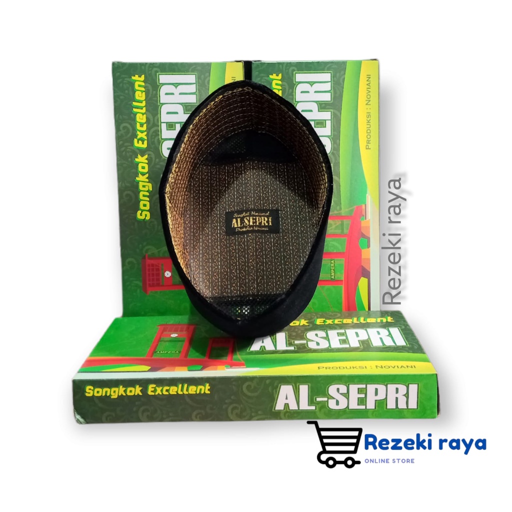 peci songkok kopiah hitam polos AL-SEPRI AC EXCLUSIVE  limited edition | bahan beludru premium ,kualitas terbaik ,tahan air dan awet