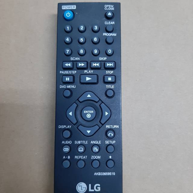 REMOTE REMOT DVD LG PLAYER ORIGINAL ASLI