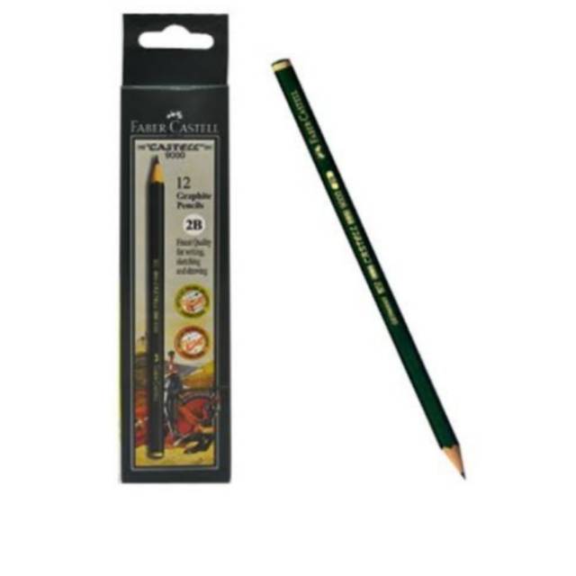 

Pensil Faber Castell 2B