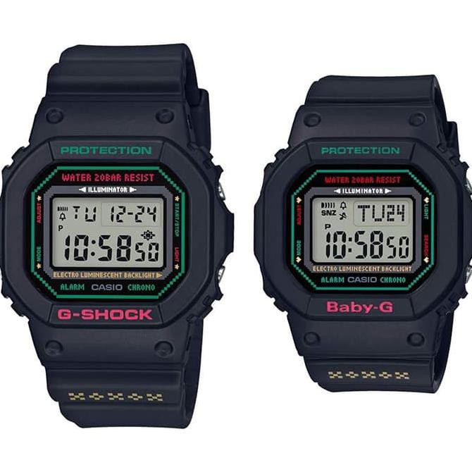 ● GROSIR JAM PRIA MURAH● JAM TANGAN COUPLE LOV-19B-1 EKONOMIS