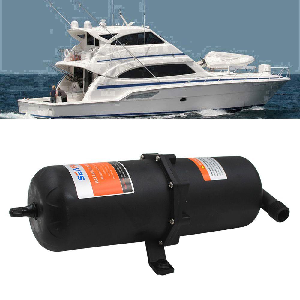 Populer Micro Pressure Tank 1L Caravan Kemping Motorhome Aliran Tinggi Taman Air Mancur Aquarium Elektrik Yacht Whale Pompa Air Purifier