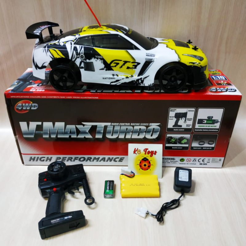 Promo Mobil RC Drift Besar Vmax Turbo 4WD skala 1:10 Drift Racing