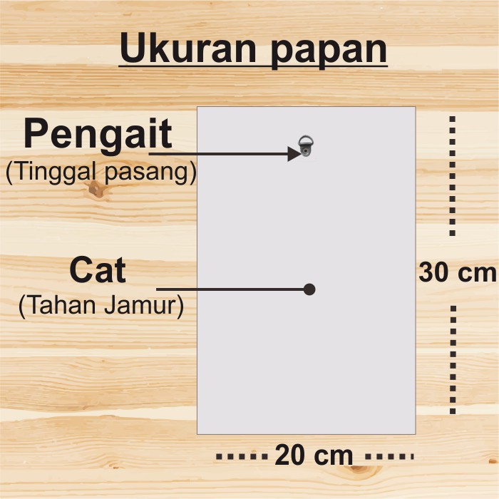 [NEW] Hiasan Dinding Tema Sweet Home Wall Decoration Pajangan Rumah 20cm x 30cm