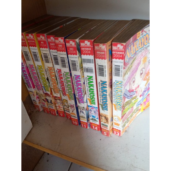 

komik Nakayoshi preloved bekas