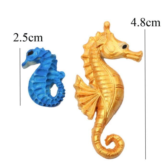 3D Silicone Mold Fondant Cake Decoration - Sea Horse