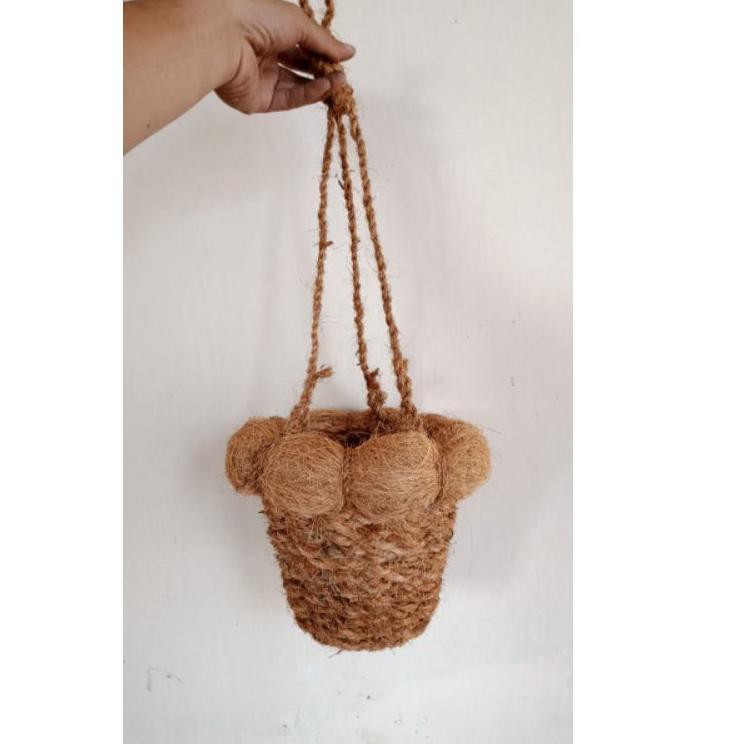 【project】 Pot Anggrek Gantung/Pot sabut Kelapa/Pot Anggrek/Pot Serabut Kelapa/Media Tanaman Anggrek