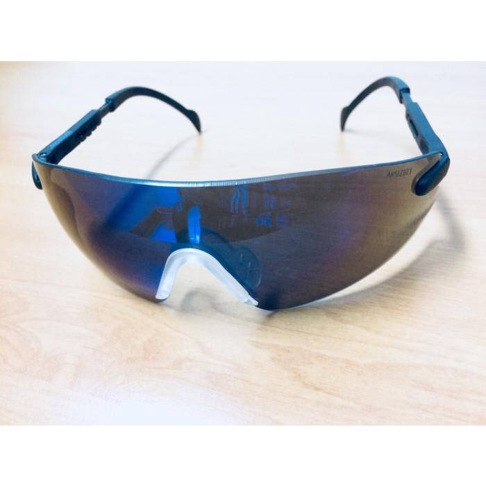 Glasses | Kacamata Safety Glasses Krisbow Ansi Z87.1 - Nosepad Blue Best Quality Product