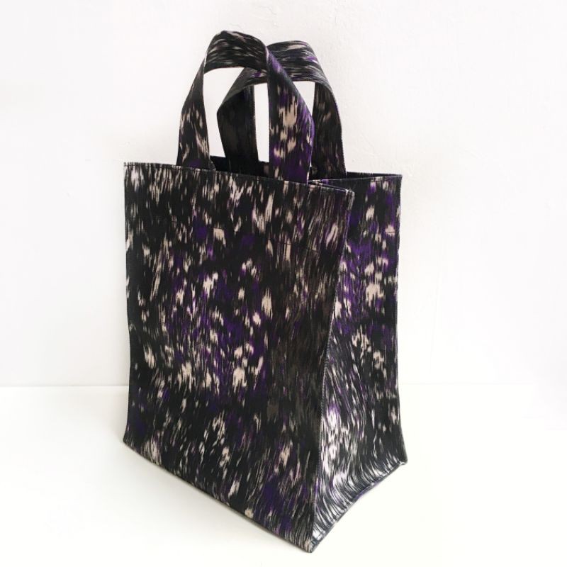 Totebag kanvas laminasi 20x13x25